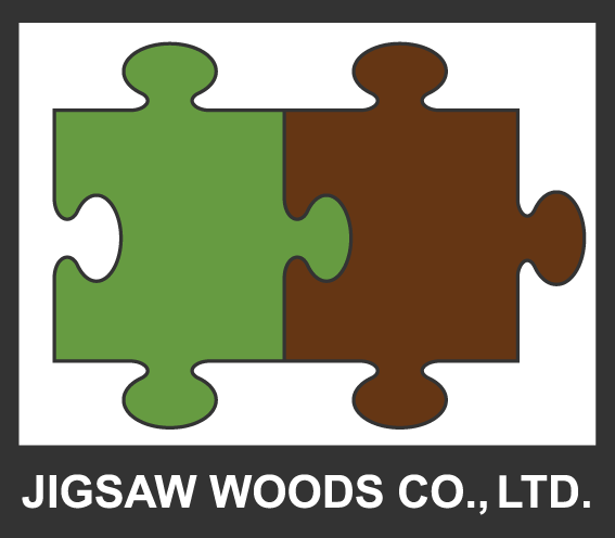 LOGO บริษัท จิ๊กซอ วู้ดส์ จำกัด JIGSAW WOODS Co., Ltd.